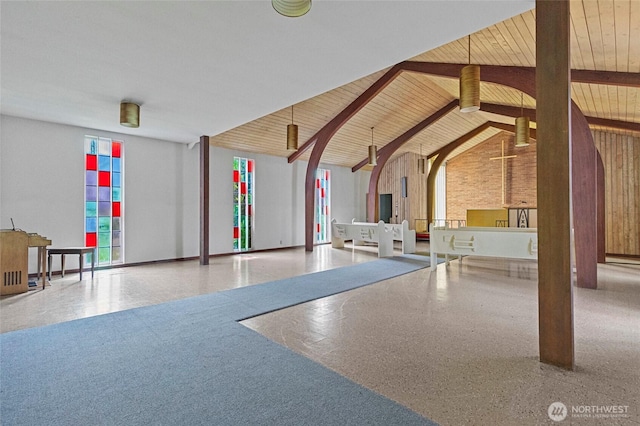 46372 E Main St, Concrete, WA 98237 - lobby featuring beamed ceiling