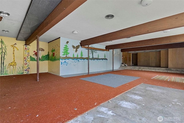 46372 E Main St, Concrete, WA 98237 - misc room with beamed ceiling