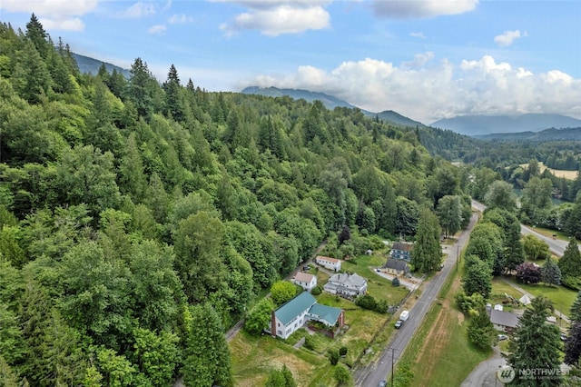 46372 E Main St, Concrete, WA 98237 - bird's eye view of a mountain backdrop