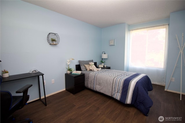 28635 11th Ave S, Federal Way, WA 98003 - bedroom featuring baseboards and wood finished floors