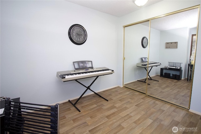 28635 11th Ave S, Federal Way, WA 98003 - miscellaneous room featuring wood finished floors and baseboards