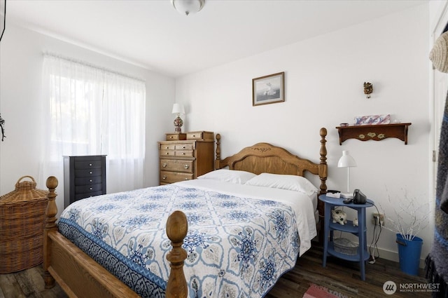1156 Halsey Ave, Coupeville, WA 98239 - bedroom with wood finished floors and baseboards