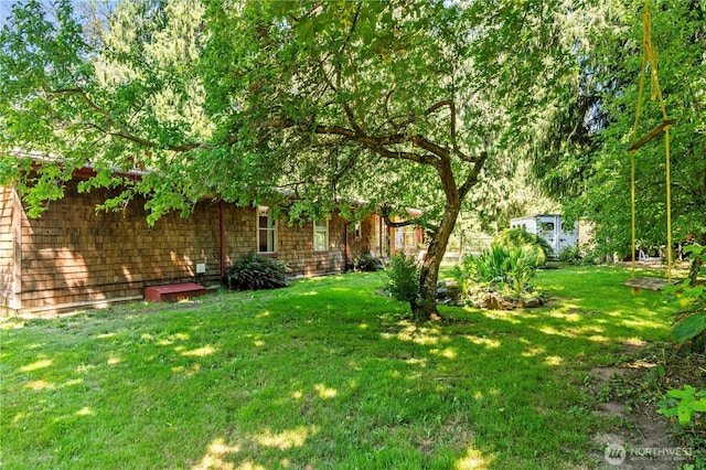 472 Iris Ln, Camano Island, WA 98282 - view of green lawn