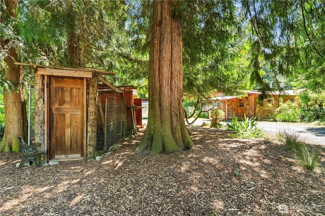 472 Iris Ln, Camano Island, WA 98282 - view of yard with an outdoor structure