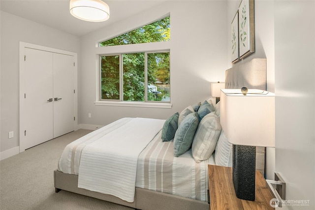 10915 126th Pl NE, Kirkland, WA 98033 - bedroom with carpet floors and a closet