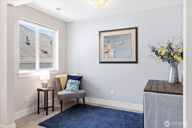 6010 155th St SW, Edmonds, WA 98026 - living area with baseboards and carpet