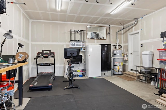 6010 155th St SW, Edmonds, WA 98026 - exercise room with water heater