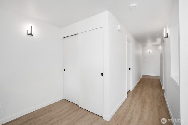 1308 133rd St S, Tacoma, WA 98444 - corridor featuring light wood-style floors and baseboards