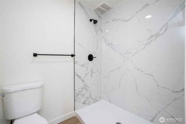 1308 133rd St S, Tacoma, WA 98444 - full bath featuring a marble finish shower and wood finished floors