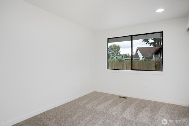 1308 133rd St S, Tacoma, WA 98444 - unfurnished room with carpet flooring and recessed lighting