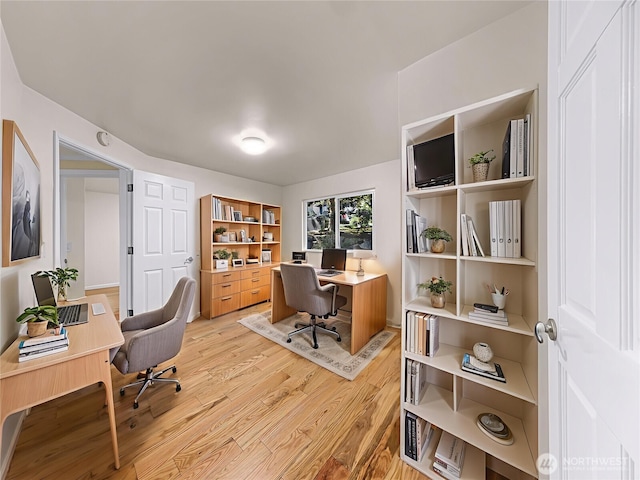 21313 2nd Dr SE, Bothell, WA 98021 - office area featuring light wood finished floors