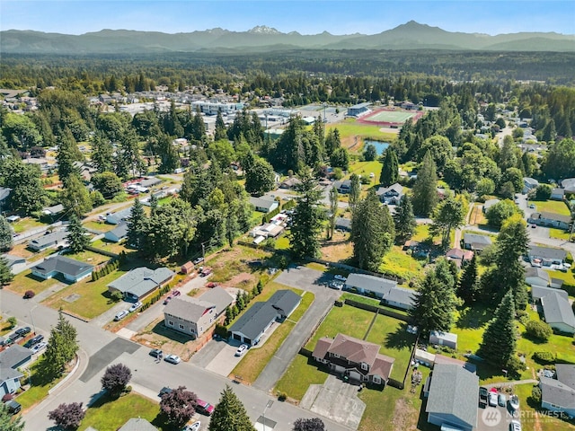 2427 Spruce Rd, Lake Stevens, WA 98258 - view of property location featuring a mountainous background and nearby suburban area