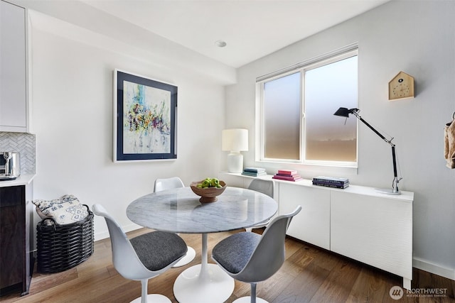 1117 34th Ave Unit B, Seattle, WA 98122 - dining space featuring dark wood-style flooring