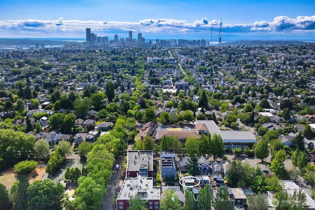 1117 34th Ave Unit B, Seattle, WA 98122 - drone / aerial view of skyline