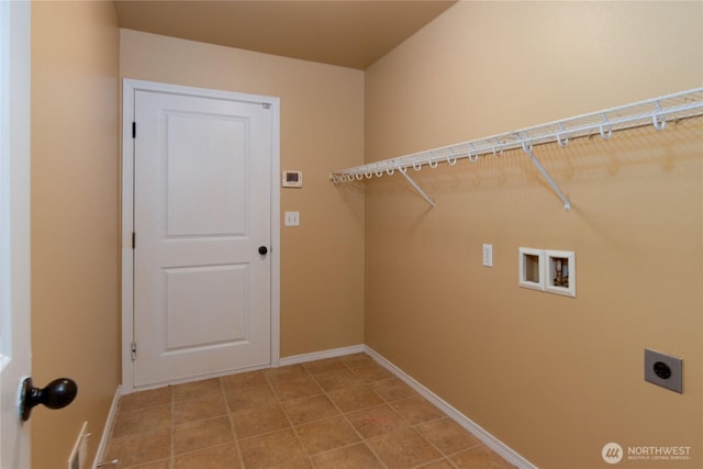 6401 151st St NW, Gig Harbor, WA 98332 - laundry room with hookup for an electric dryer and hookup for a washing machine