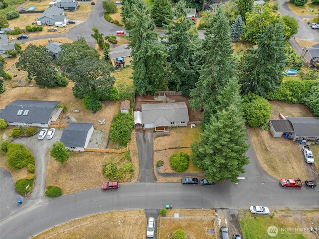 828 Gregory Way SE, Olympia, WA 98513 - aerial overview of property's location with nearby suburban area