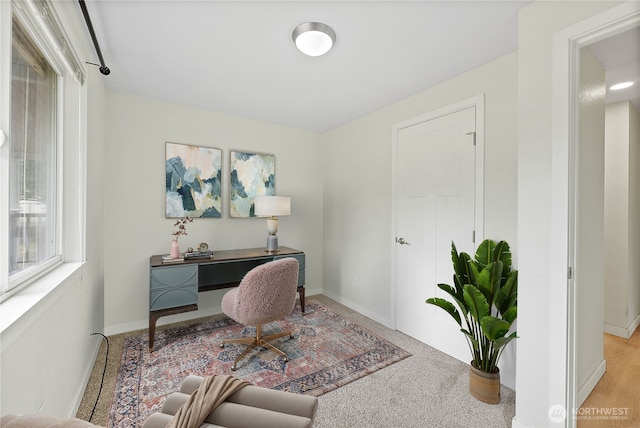 828 Gregory Way SE, Olympia, WA 98513 - office space featuring baseboards and carpet flooring