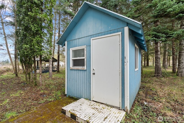 1869 Van Hoesen Rd, Onalaska, WA 98570 - view of shed