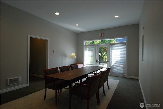 12712 Admiralty Way Unit B202, Everett, WA 98204 - carpeted dining area featuring recessed lighting