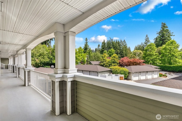 12712 Admiralty Way Unit B202, Everett, WA 98204 - balcony with view of scattered trees
