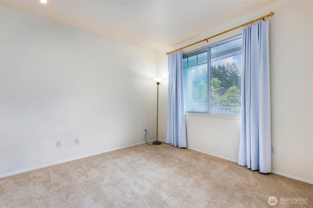 12712 Admiralty Way Unit B202, Everett, WA 98204 - carpeted spare room featuring baseboards and recessed lighting