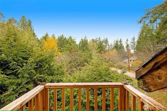 5579 NE Foster Rd, Bainbridge Island, WA 98110 - view of wooden terrace