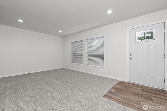 2120 77th Street Ct E, Tacoma, WA 98404 - carpeted foyer featuring recessed lighting