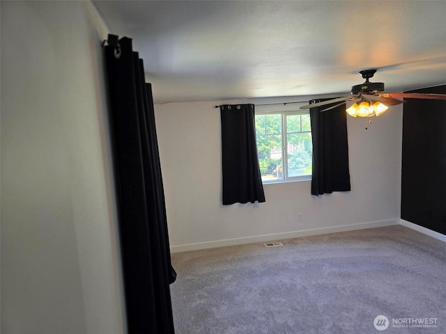 7106 201st St E, Spanaway, WA 98387 - empty room with carpet floors and ceiling fan