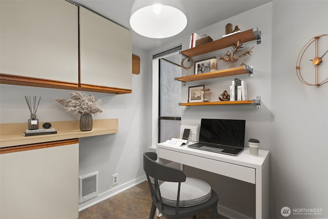 500 W Roy St Unit W103, Seattle, WA 98119 - office area featuring baseboards and concrete flooring