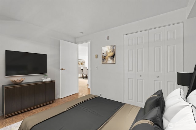 500 W Roy St Unit W103, Seattle, WA 98119 - bedroom featuring wood finished floors and a closet
