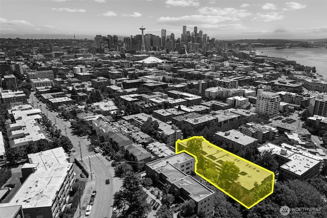 500 W Roy St Unit W103, Seattle, WA 98119 - view of urban area featuring property boundaries highlighted