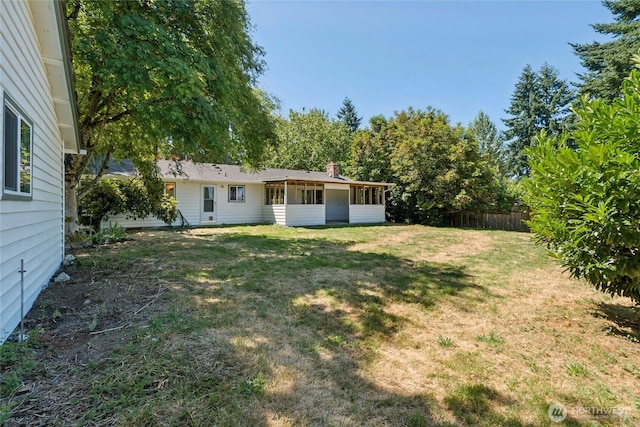 19520 Grannis Rd, Bothell, WA 98012 - view of yard featuring a sunroom