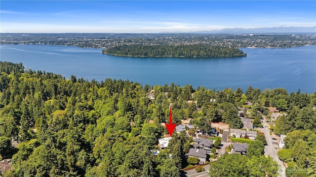 4728 86th Ave SE, Mercer Island, WA 98040 - bird's eye view of a nearby body of water