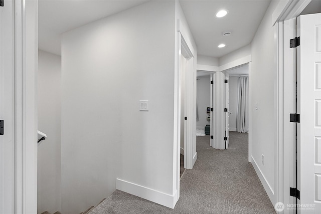 10111 12th Ave E, Tacoma, WA 98445 - hall with carpet flooring and recessed lighting