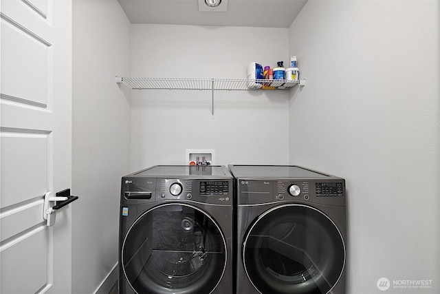 10111 12th Ave E, Tacoma, WA 98445 - washroom with independent washer and dryer