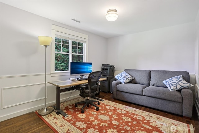 4712 90th Ave SE, Mercer Island, WA 98040 - home office featuring wood finished floors