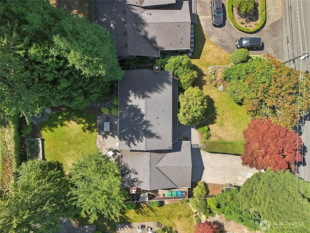 4712 90th Ave SE, Mercer Island, WA 98040 - drone / aerial view