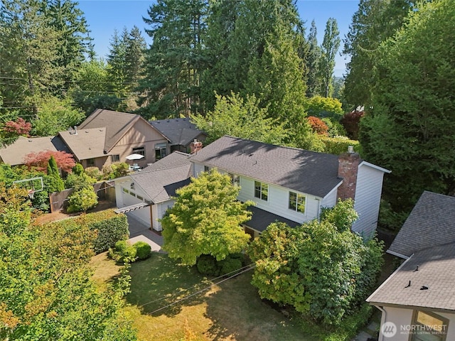 4712 90th Ave SE, Mercer Island, WA 98040 - aerial view of residential area