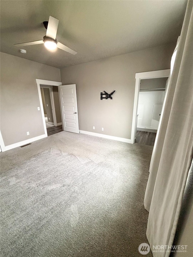 1522 E Marilyn Cir, Deer Park, WA 99006 - unfurnished bedroom featuring carpet floors and a ceiling fan
