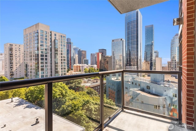 1420 Terry Ave Unit 1607, Seattle, WA 98101 - balcony featuring a skyline view