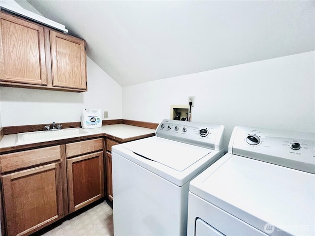 8123 129th Pl SE, Newcastle, WA 98056 - laundry area with cabinet space, washing machine and dryer, and light flooring