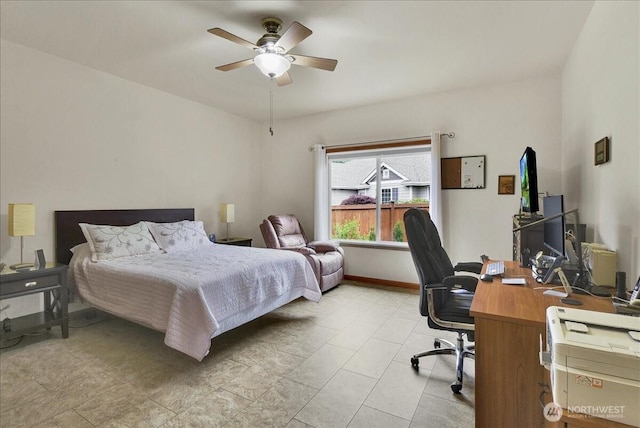 15203 148th Avenue Ct E, Orting, WA 98360 - bedroom featuring a desk and a ceiling fan