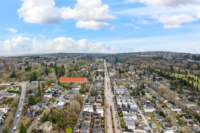 4802 Delridge Way SW, Seattle, WA 98106 - aerial overview of property's location with a main thoroughfare