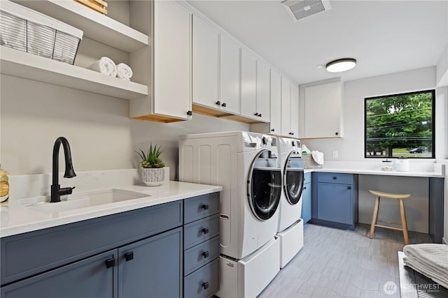 5515 108th Ave NE, Kirkland, WA 98033 - laundry area featuring washer and clothes dryer and cabinet space