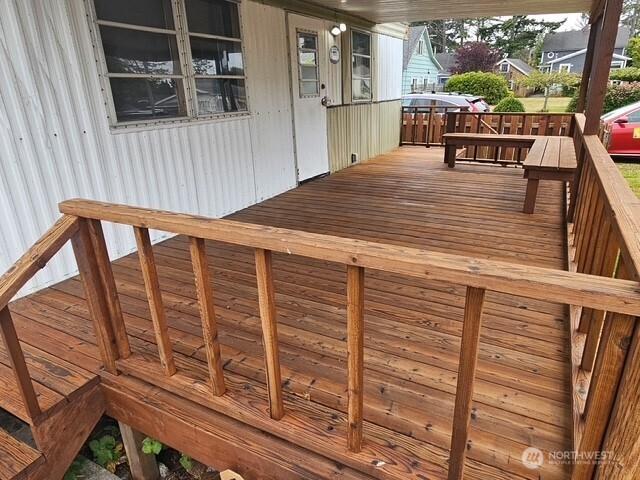 3906 L Pl, Seaview, WA 98644 - view of deck