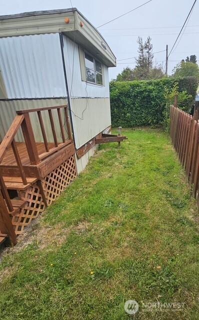 3906 L Pl, Seaview, WA 98644 - view of yard