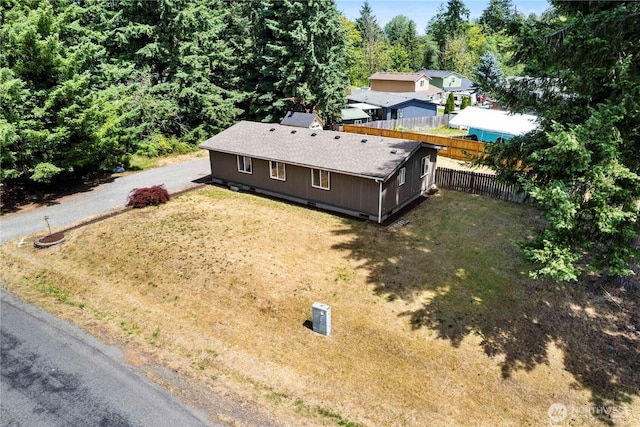 12407 Prairie Ridge Dr E, Bonney Lake, WA 98391 - view of subject property with a heavily wooded area