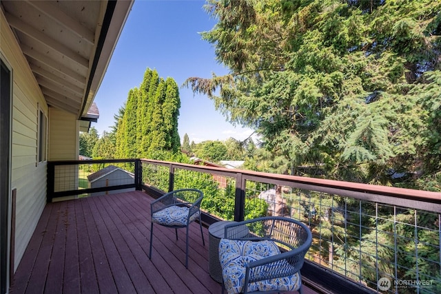 2141 Jason Ct, Ferndale, WA 98248 - view of wooden terrace