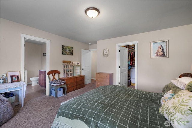 9321 179th Ln SW, Rochester, WA 98579 - bedroom featuring carpet, a spacious closet, ensuite bath, and a closet