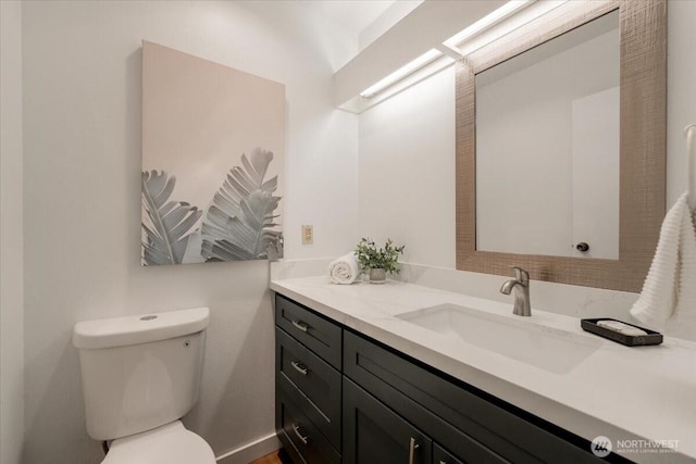 22703 Lakeview Dr Unit E5, Mountlake Terrace, WA 98043 - bathroom with vanity and toilet